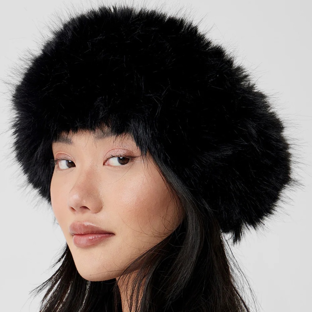 Alo Yoga Faux Fur Headband/Ear Warmer